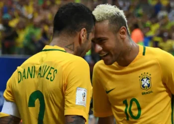 Neymar e Daniel Alves