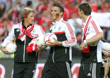 Rodrigo Moreno e Jorge Jesus