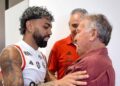 Gabigol e Zico - Flamengo