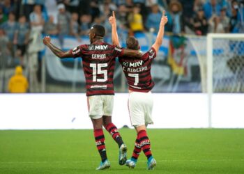 Everton Ribeiro e Gerson - Flamengo