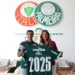 Leila Pereira e Abel Ferreira - Palmeiras
