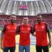 Thiago Maia, Rafael Borré e Fernando - Internacional
