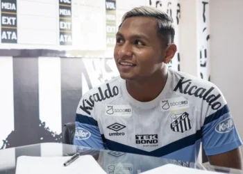 Alfredo Morelos - Santos